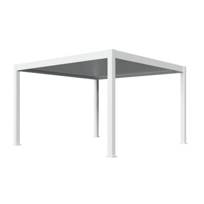 AluminiumTerrasoverkappingPremiumElektrisch_LED_Vrijst__400x400cmWit6