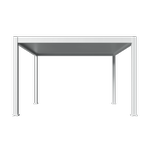 AluminiumTerrasoverkappingPremiumElektrisch_LED_Vrijst__400x400cmWit4