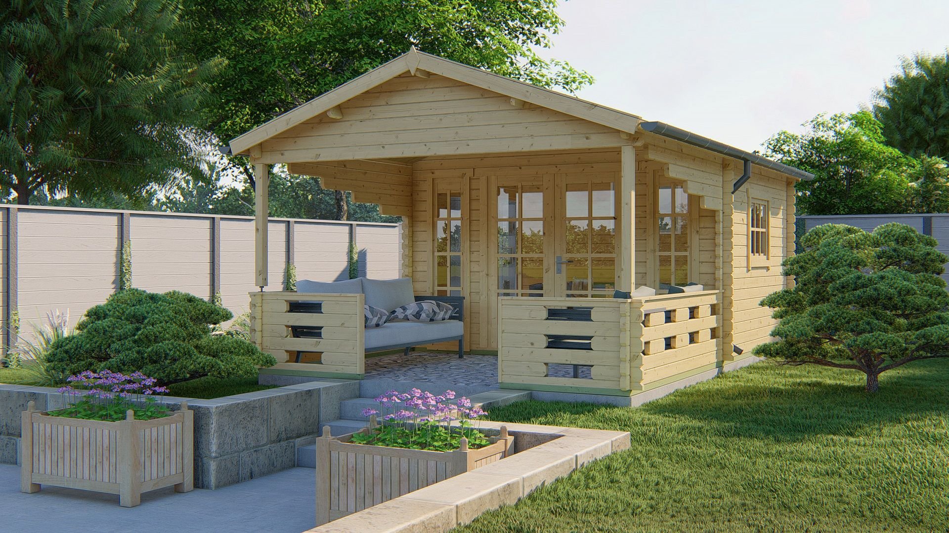 Sanstrov Log Cabin 3.8x5.9m-166143