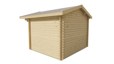 BlokhutBjornonbehandeldachterzijde