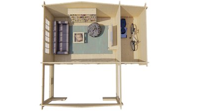 BlokhutCoventryonbehandeldbovenaanzicht