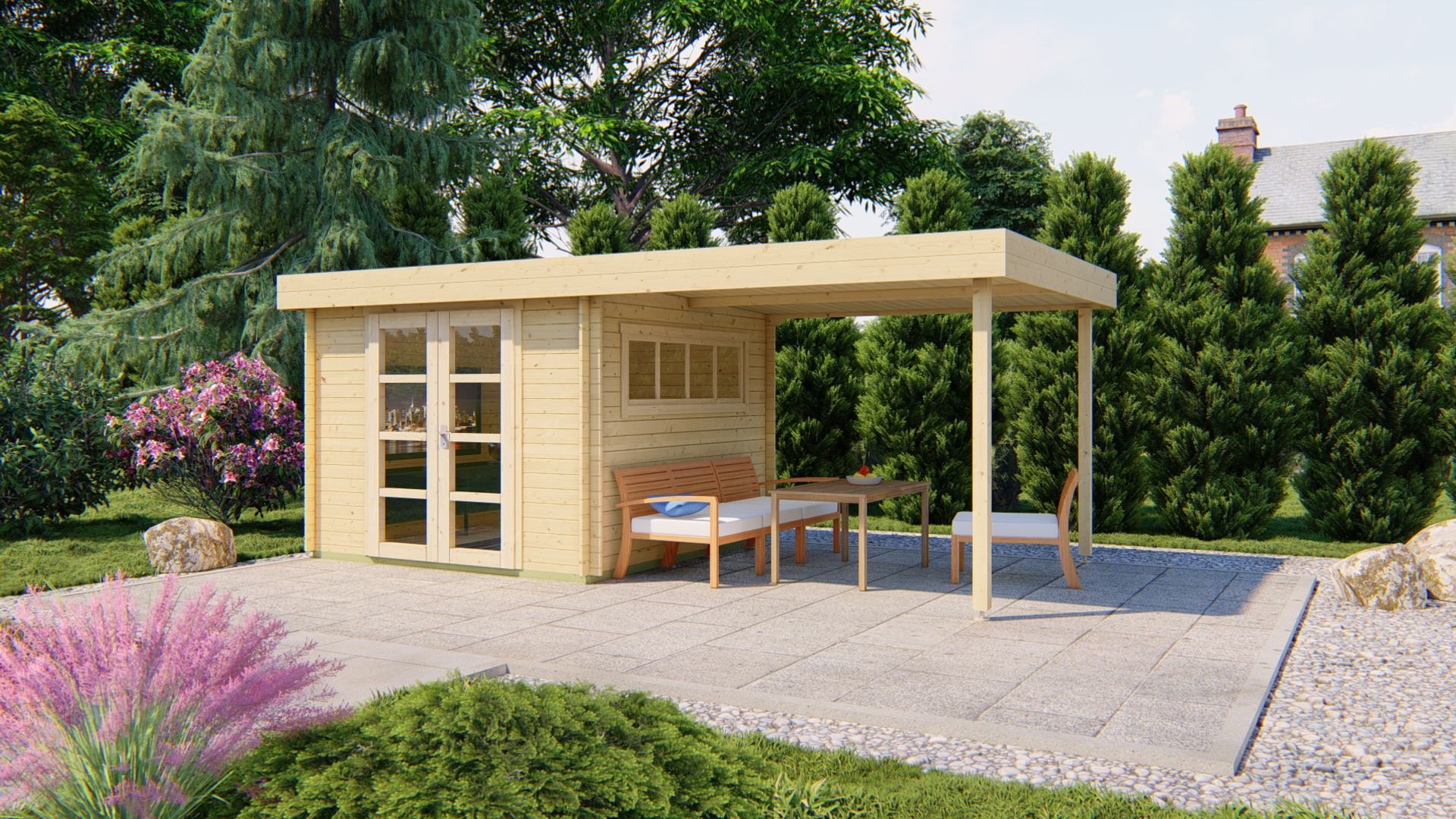 Dellinger Summerhouse 6 x 3 m-167137