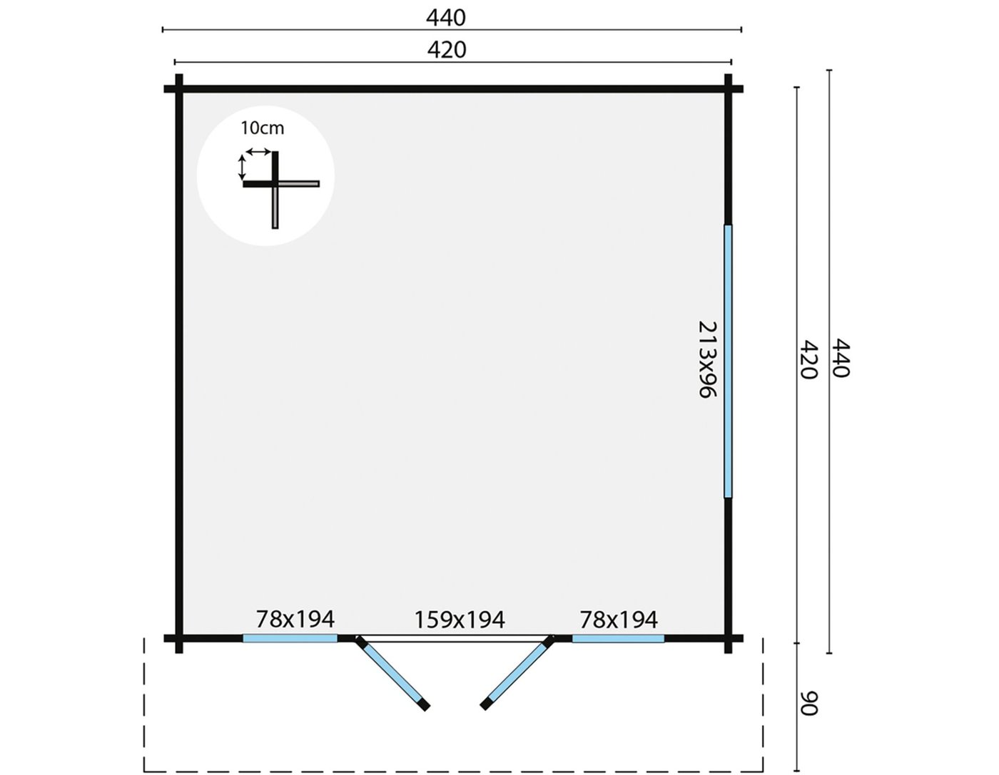 BlokhutDerbyonbehandeldplattegrond