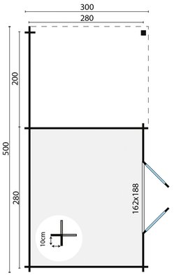 BlokhutDoraplattegrond