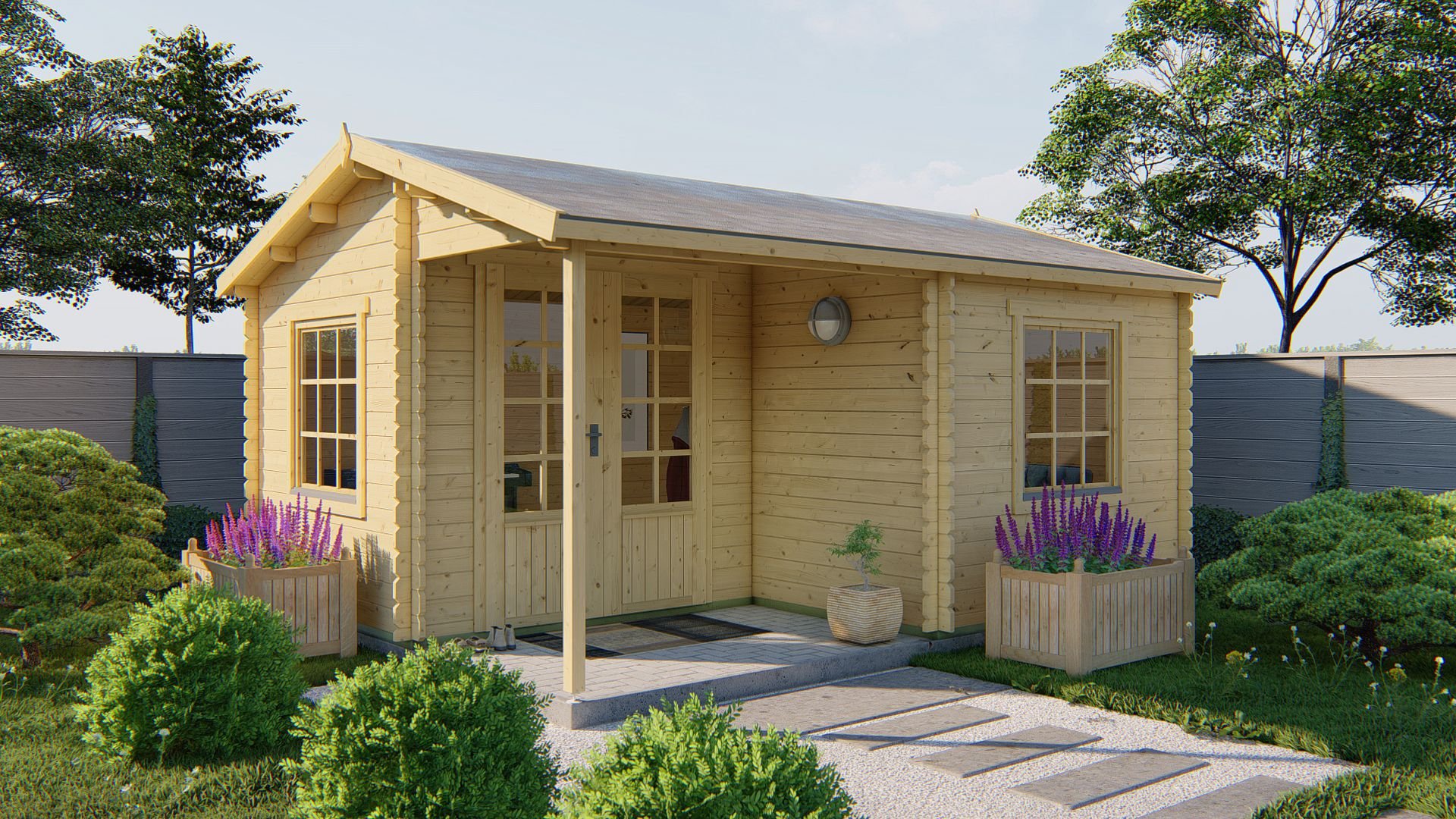 Johan Summerhouse 5 x 4.1m-158810 