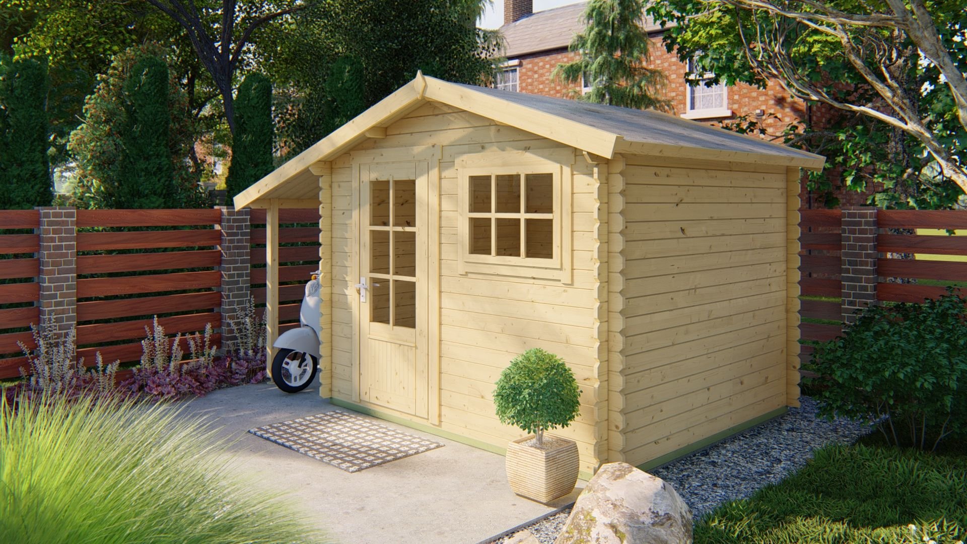 bambus abtrennung Bambus Rollzaun Apus  Natrlicher Sichtschutz fr Garten & Terrasse   Bambusbasis
