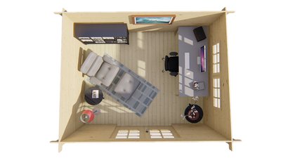 BlokhutLoyaonbehandelbovenaanzicht