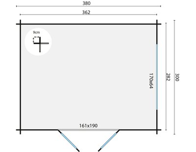 BlokhutLoyaonbehandelplattegrond