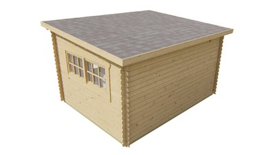 BlokhutLoyaonbehandeldachterkant