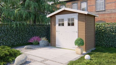 BlokhutMalvabehandeldbruin