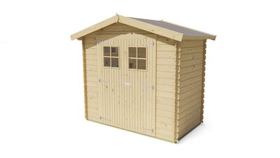 BlokhutMalvaonbehandeldzijaanzicht