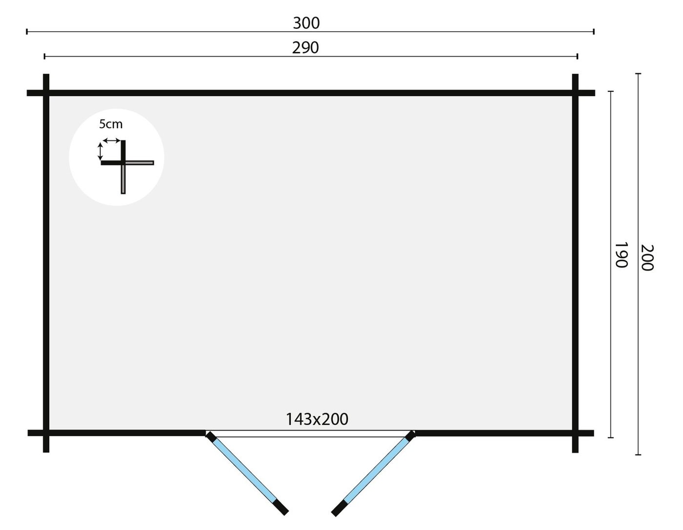 BlokhutMinimodernonbehandeldplattegrond