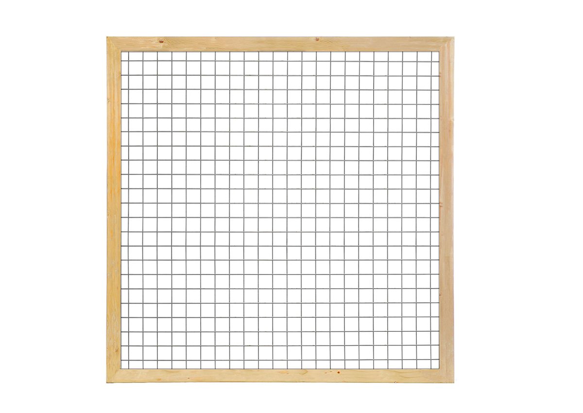 Draadscherm180x180cmmetGrenenBreedKader