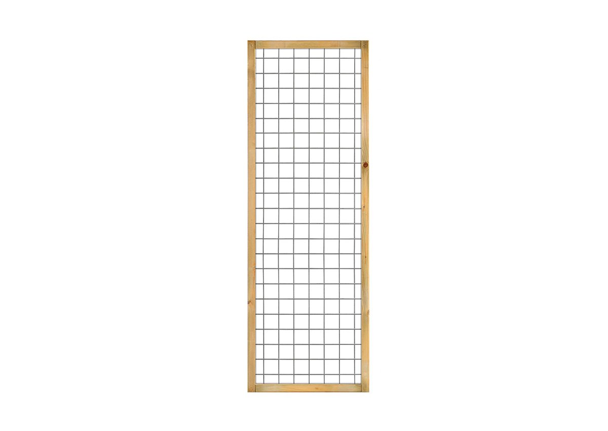 Draadscherm60x180cmmetGrenenKader