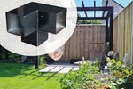 Fesca_Pergola_Paalverbinder_3wegshoek_Zwart_Gepoedercoat_voor_12x12cm_palen_1