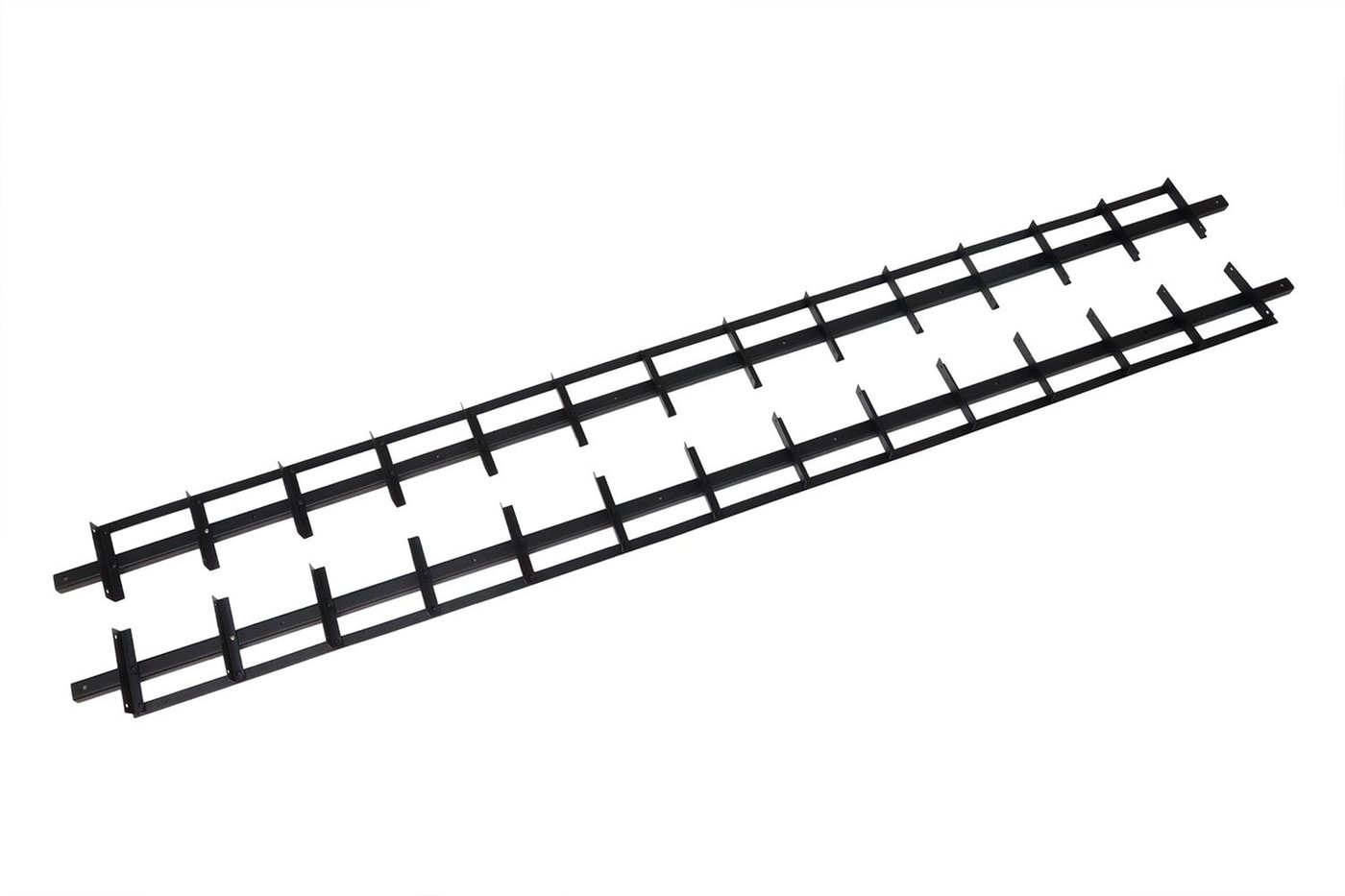 FlexFenceDraaibareLamellenZwartRVS