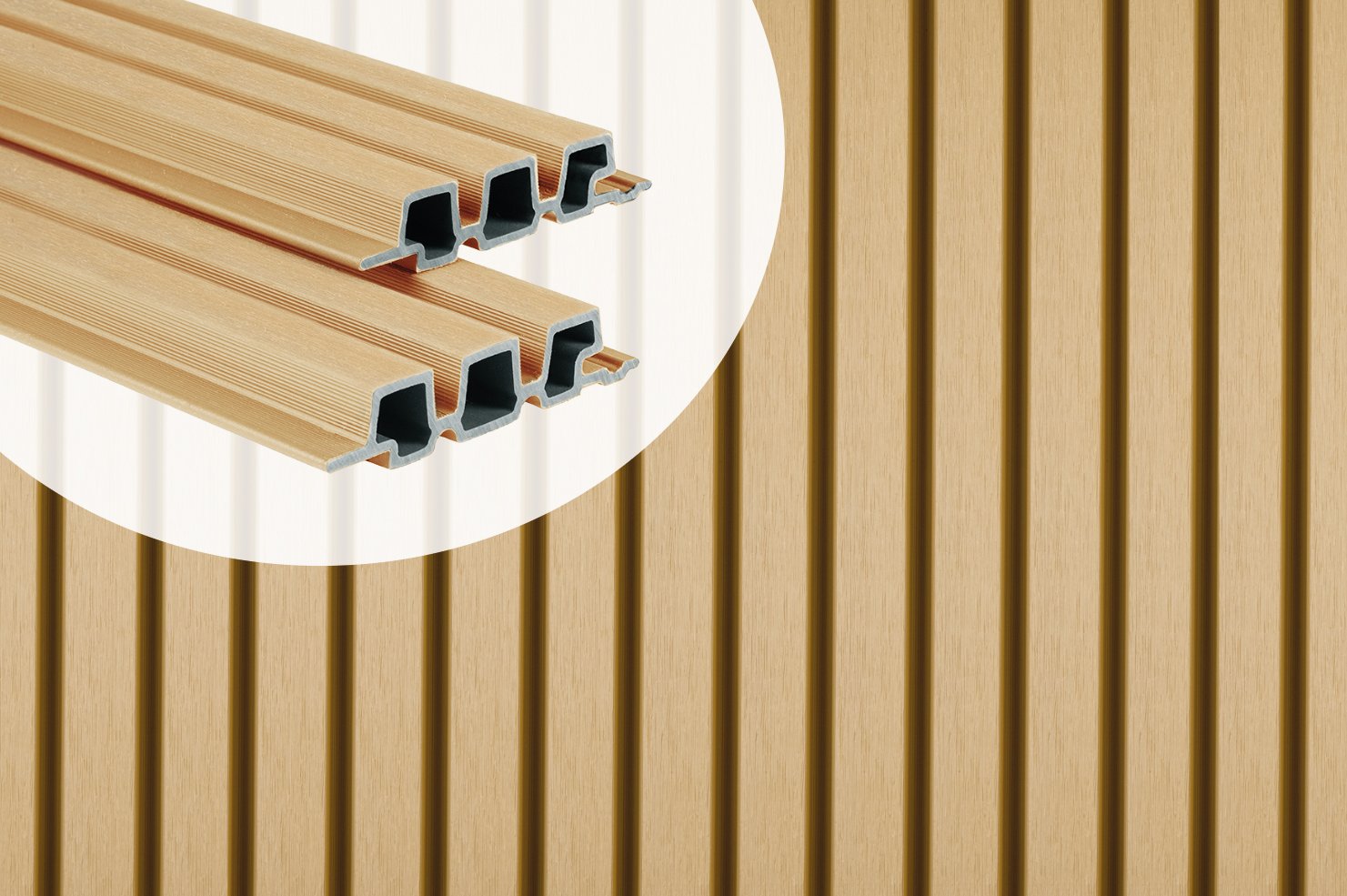 Tuin Cladding PuraTech 30 Cedar Composite Cladding Boards 2.9m | Tuin UK