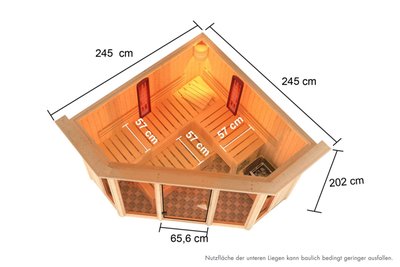 Infraroodsauna_Asta_245x245cm_incl__9kw_combi_saunakachel_2