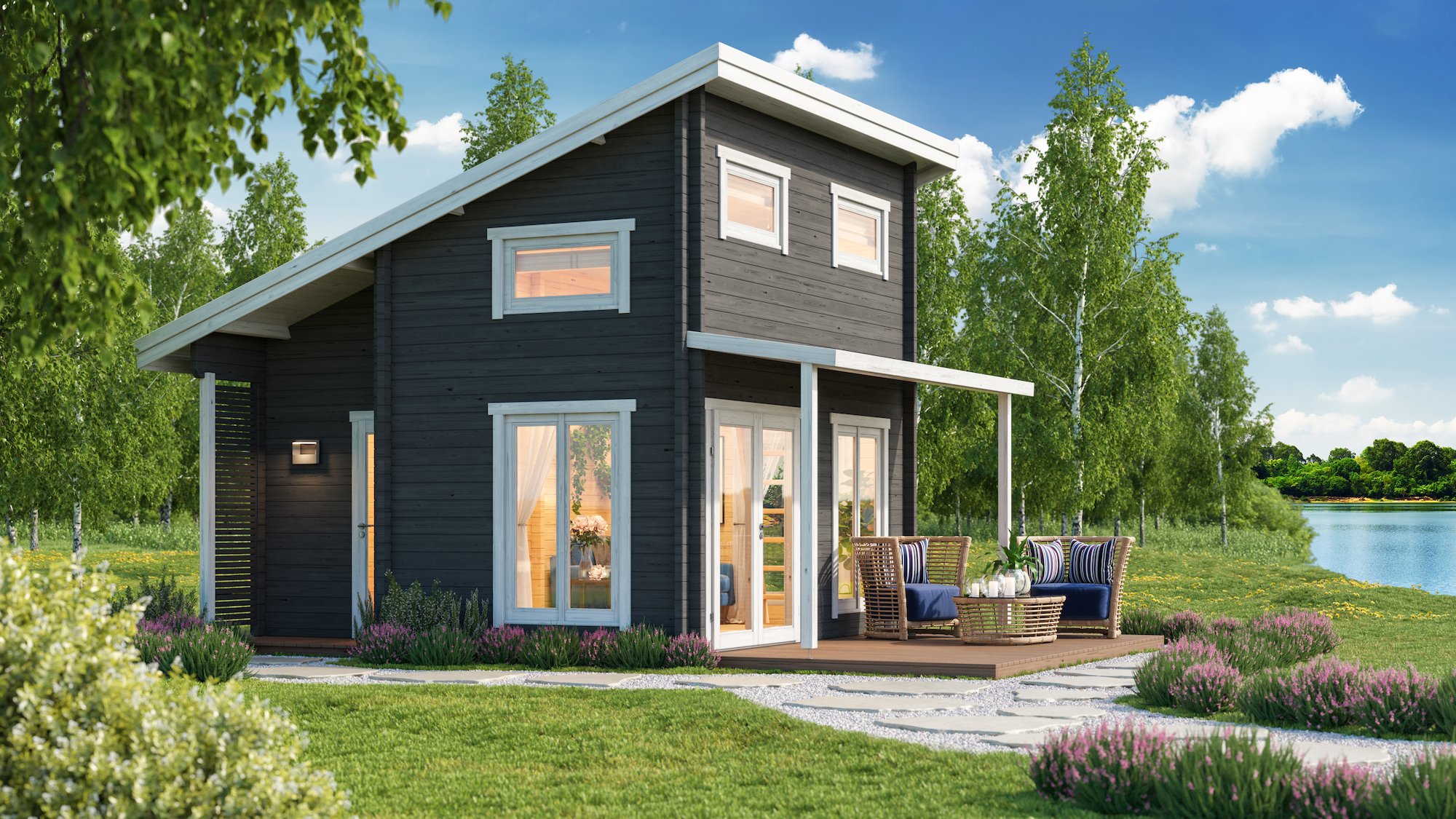 Kokkola sauna house – 4.4 x 4.8m