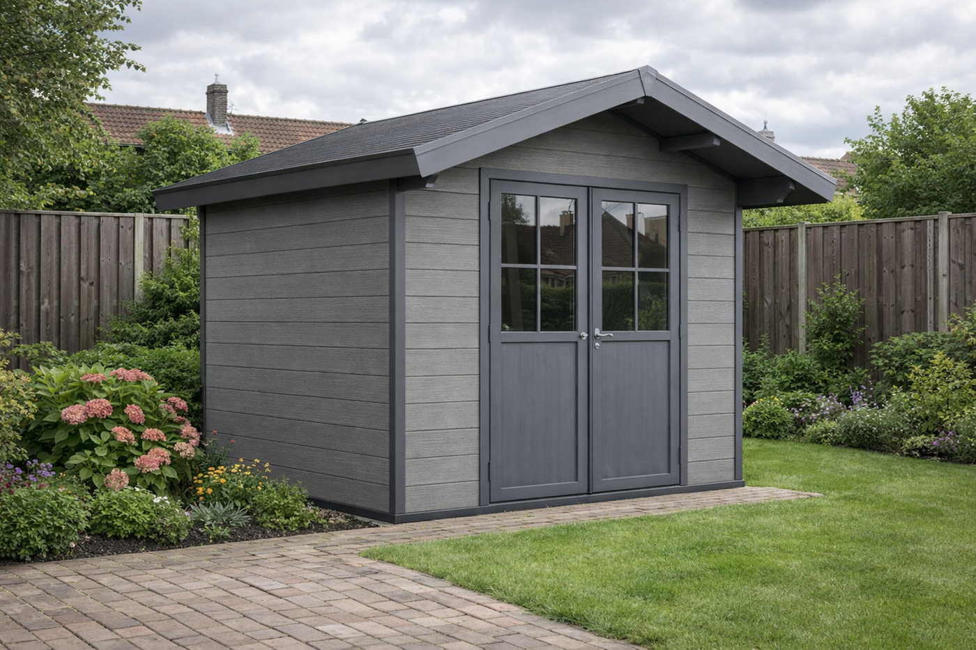 Kunststof_Tuinhuis_Graniet_336x320cm_met_Zadeldak