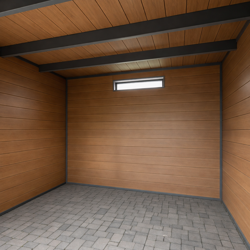 KunststoftuinhuisTeakbinnenkant1