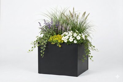 M_Bloembak_Dubbelwandig_Antraciet_Aluminium_100x100x76cm