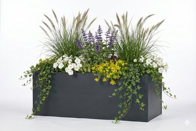 M_Bloembak_Dubbelwandig_Antraciet_Aluminium_200x100x76cm