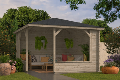 P016499_Mitch_Log_Cabin_Gazebo_Grey