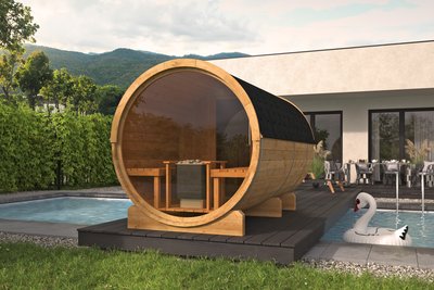 P197191SaunabarrelThermowood205x350cmmetpanoramaraam