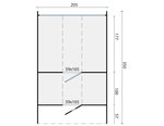 P197194_Saunabarrel_Thermowood_205_x_350_cm_met_half_panorama_raam_floor_plan