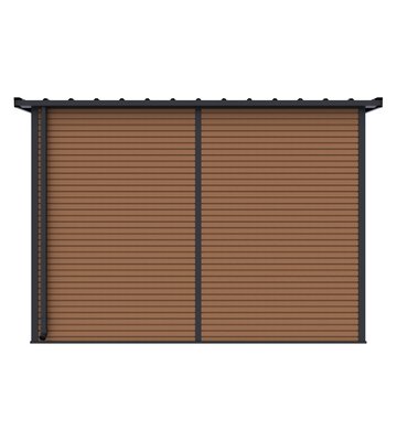 P241371_Composiet_Tuinhuis_Teak_278x218_Achteraanzicht