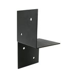 PergolaMuurbevestigingZwartGecoatLinks2