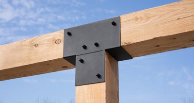 PergolaVerlengingZwartGecoatvoor12x12cmpalen_PerStuk