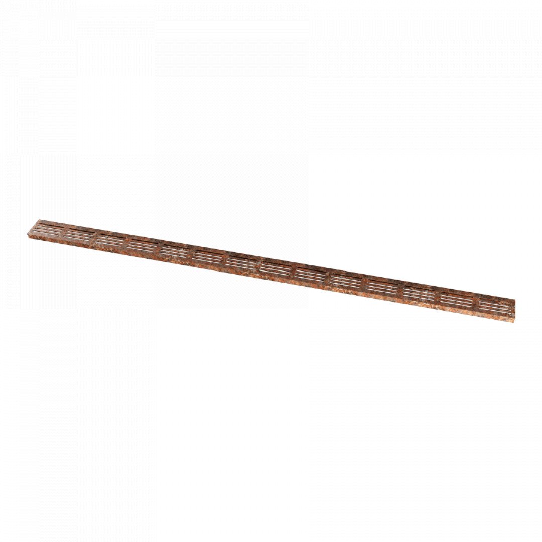 Rooster_Ultra_Drain_Cortenline_Straight_120_cm