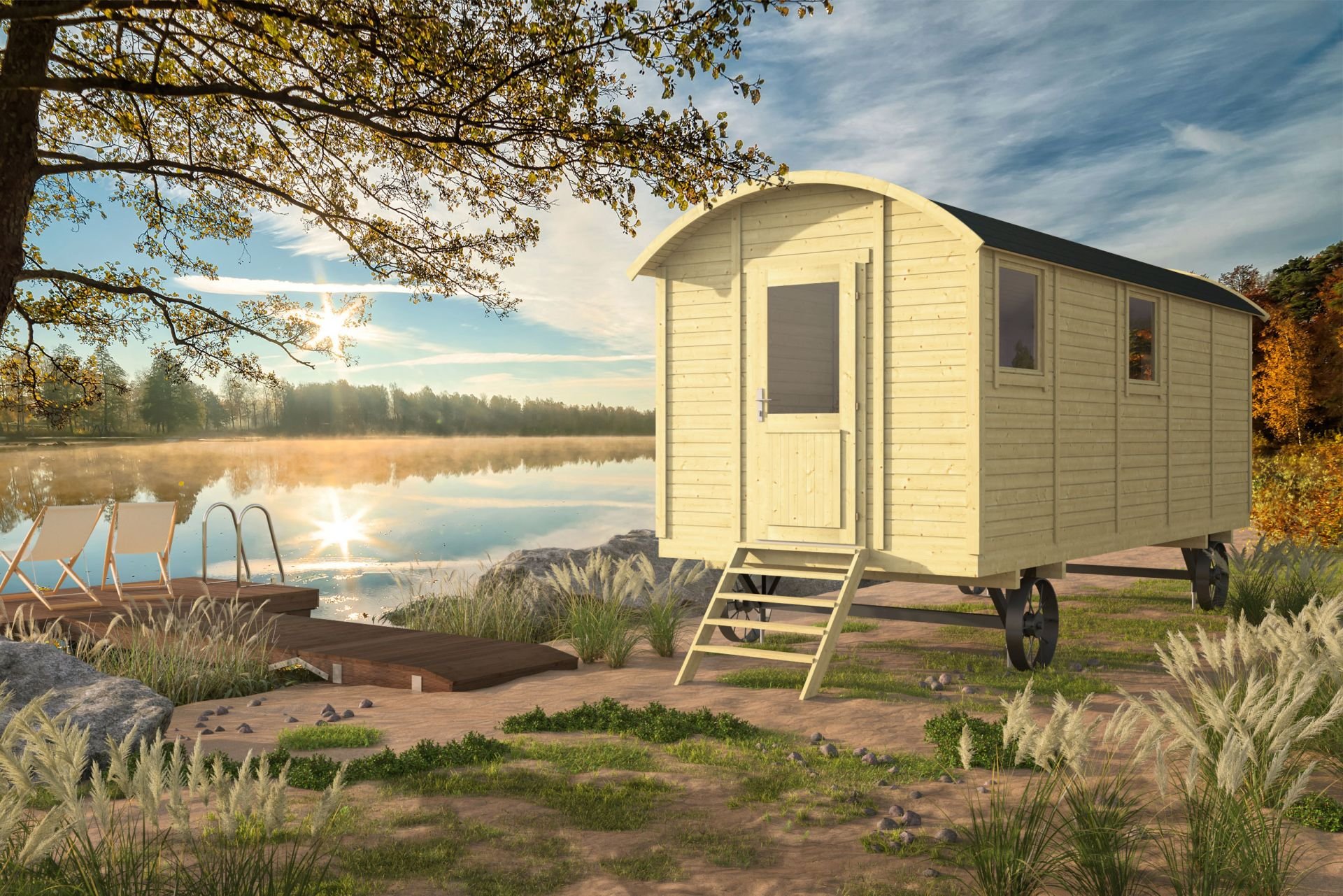 Angelo - Shepherd’s Hut 2.4 x 6m-158920 
