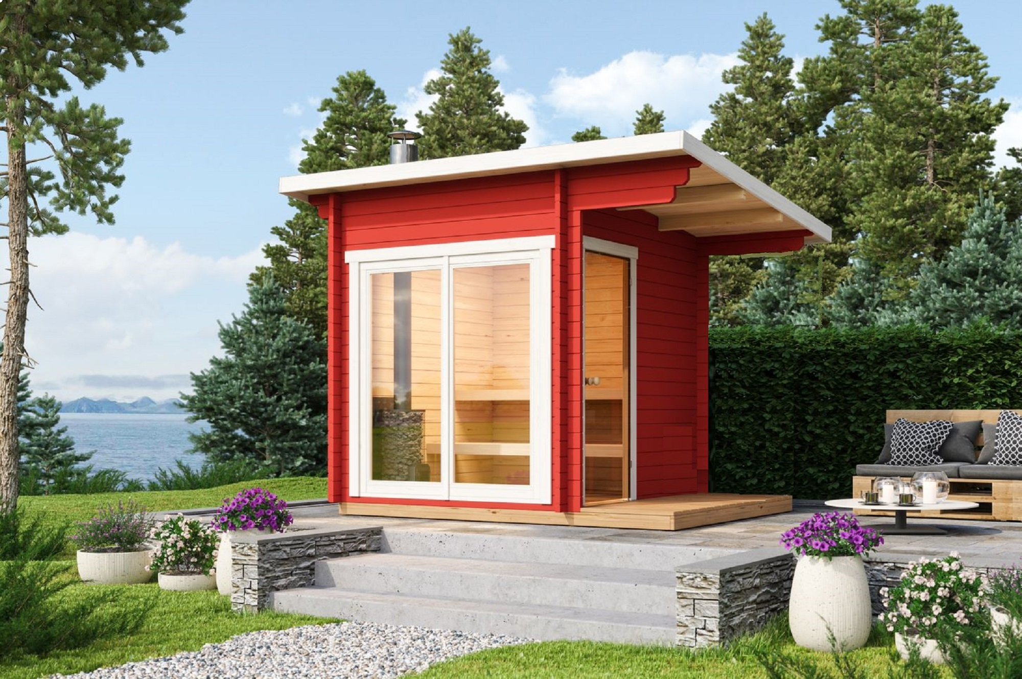 Tampere sauna house (XS) – 2.68 x 2.28m