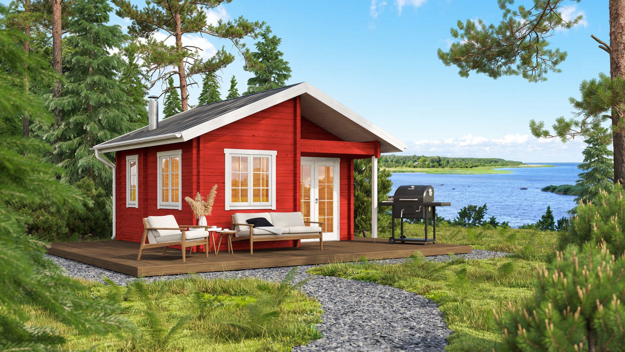 Tanhua sauna house – 4.61 x 4.30m