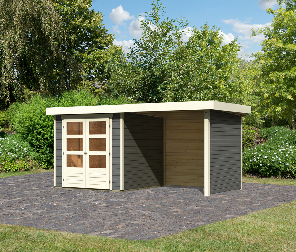 TuinhuisAskola2Terragrijsmetoverkapping240cmenAchterwand