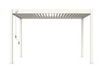 VooraanzichtWitAluminiumOverkappingToronto300x400cm