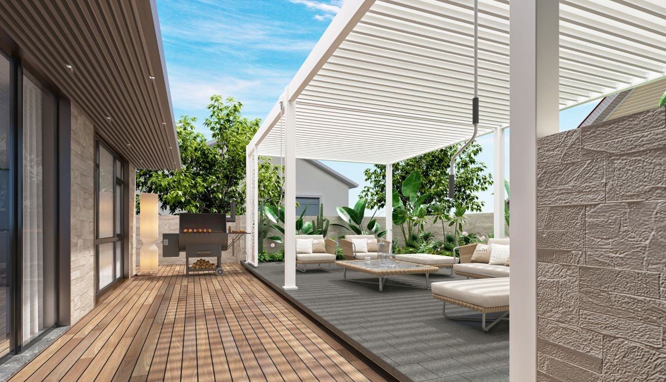 Pergola Gazebo 7.2 x 3.6m-158788 