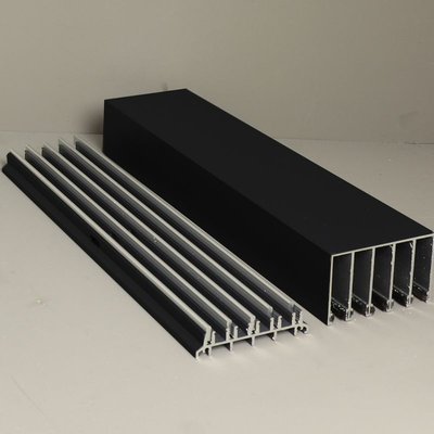 ZijgeleidingssetZwart5sporig