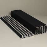 ZijgeleidingssetZwart5sporig
