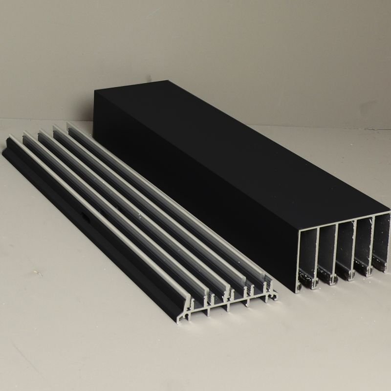 ZijgeleidingssetZwart5sporig