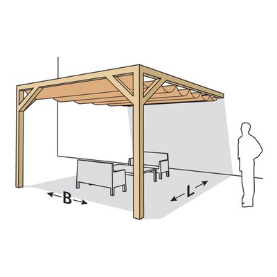 aanbouw_pergola_2_palen_zand_doek_1