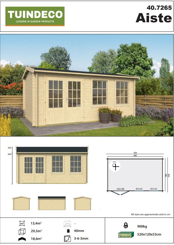 aiste_log_cabin_spec_sheet