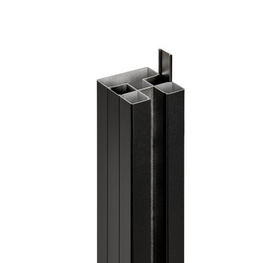 aluminium_schuttingpaal_purafence_zwart