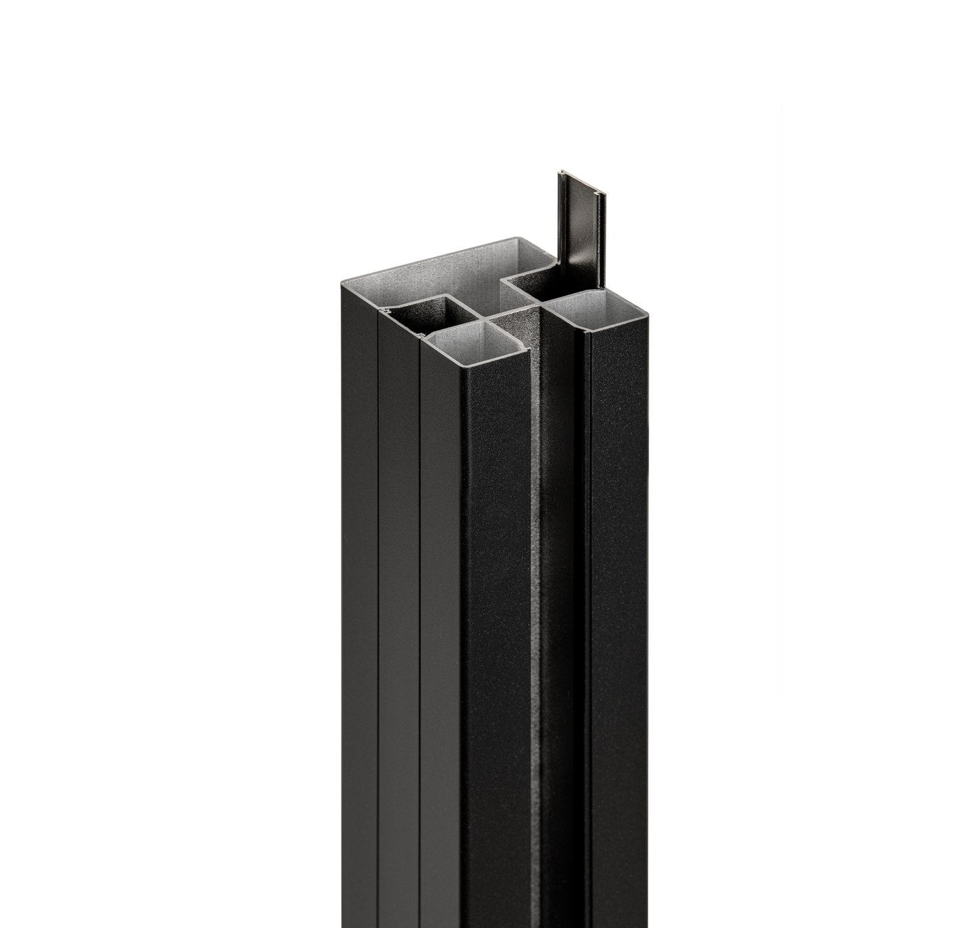 aluminium_schuttingpaal_purafence_zwart