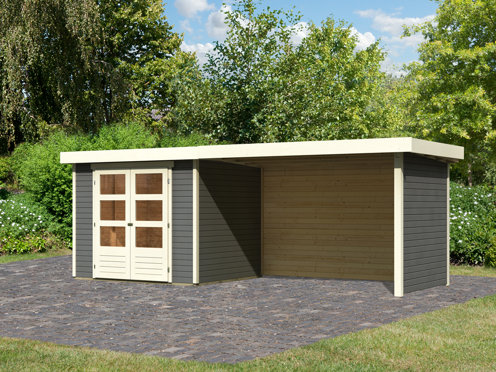 askola_3_karibu_terragrijs_met_overkapping_280_dichte_wanden