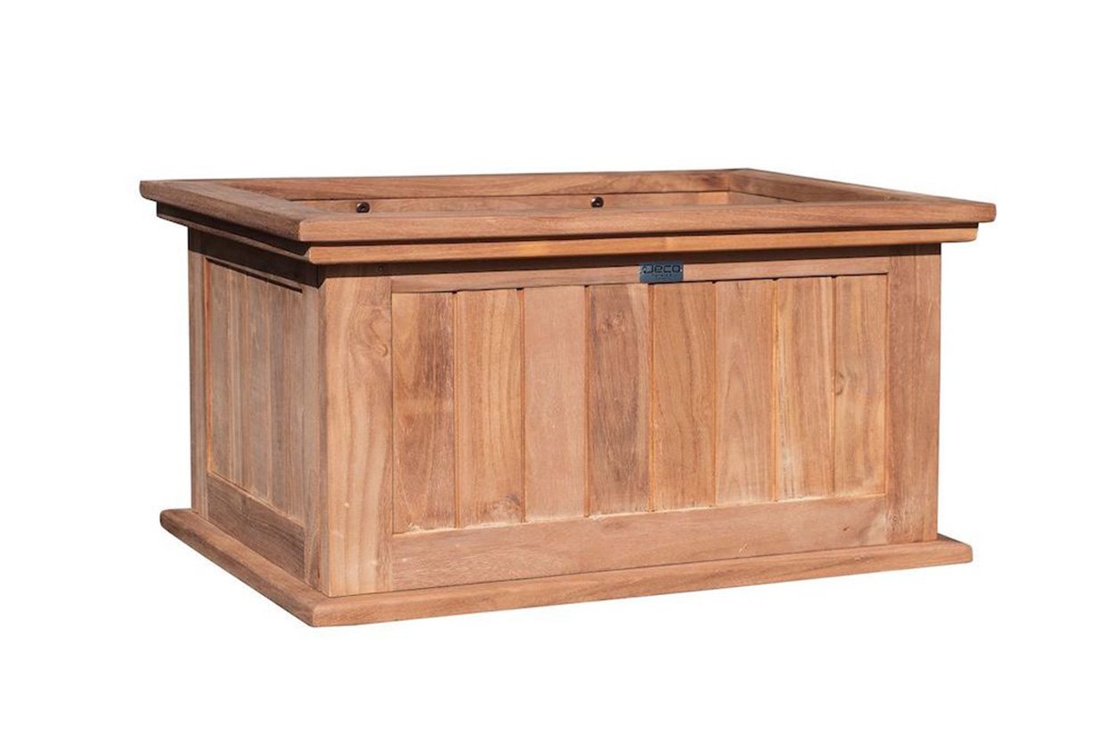 Plantenbak Hardhout Kubus 43 x 43 x 35 cm Kant en Klaar