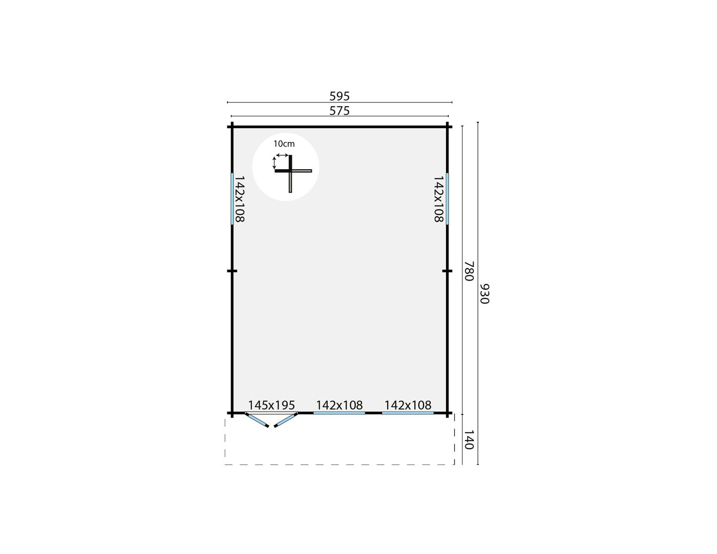 blokhut_ballyragget_plattegrond